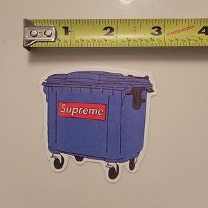 Supreme Vinyl Sticker
